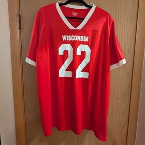 Red Wisconsin Men's Jersey